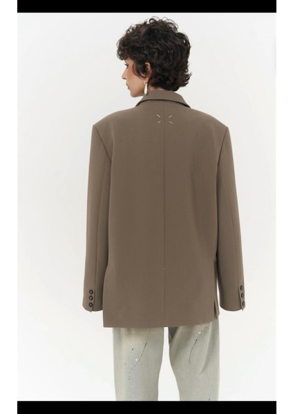 Allbucks Mai, Emma Dikiş Detay Haki Blazer Ceket ABMAİ0012 fırsatları