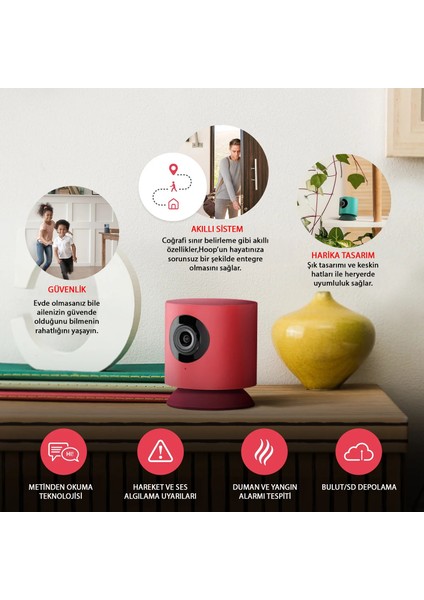 Cam Akıllı Ev Tipi Wifi Güvenlik Kamerası