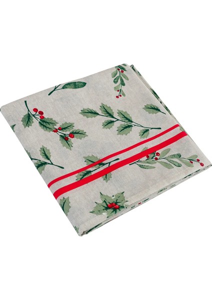 Lcw Home Yeşil Yılbaşı Temalı Masa Örtüsü 150X200 cm