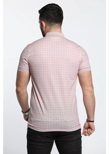 Desenli Erkek Polo Yaka Tişört fırsatları