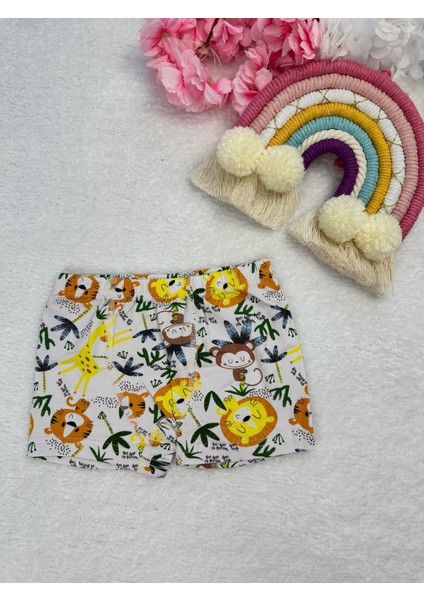 Minykids Sevimli Hayvan Desenli Boxer
