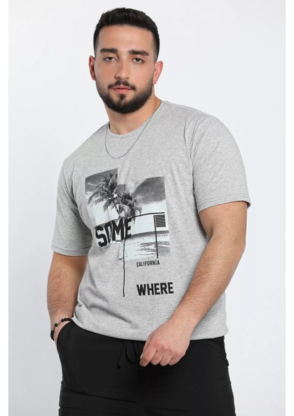 Calıfornıa Baskılı Bisiklet Yaka Erkek Tişört fiyatları