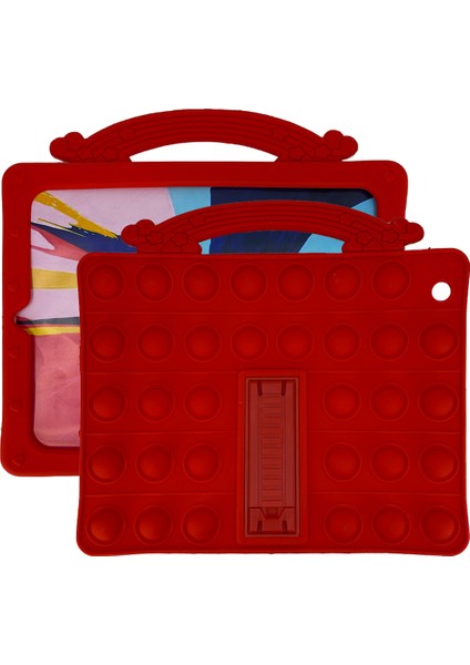 Apple iPad 2 Uyumlu Standlı Pop It Arka Koruma