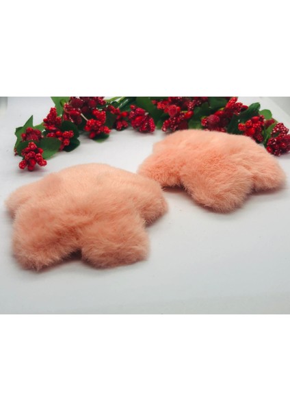 Yavruağzı Peluş Çıtçıtlı Saç Tokası 2'li fiyatları