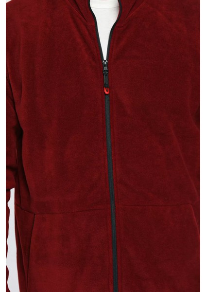 Erkek Dik Yaka Fermuarlı Polar Sweatshirt fırsatları