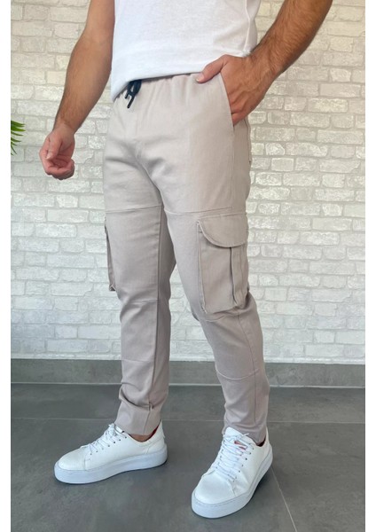 Kargo Cepli Jogger Erkek Pantolon