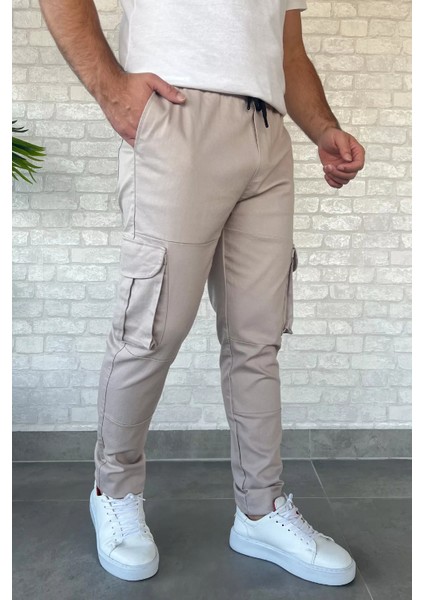 Kargo Cepli Jogger Erkek Pantolon