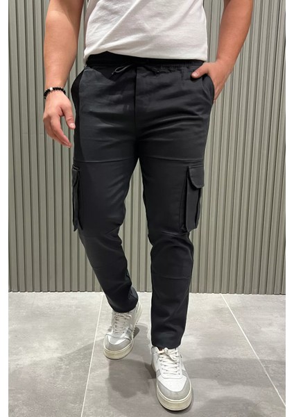 Kargo Cepli Jogger Erkek Pantolon