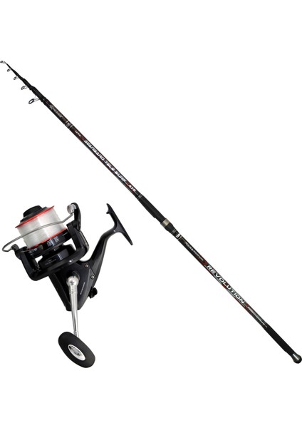 Genel 1698420 Tele Surf Kamış ve Surf Olta Maknası Set 420CM.
