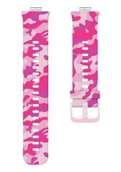 Huawei Watch Fit Yeni Nesil Desenli Silikon Kordon Kayış