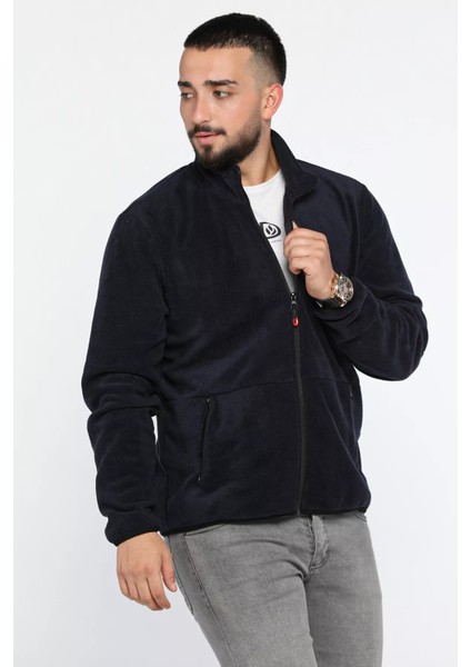 Erkek Dik Yaka Fermuarlı Polar Sweatshirt fiyatları