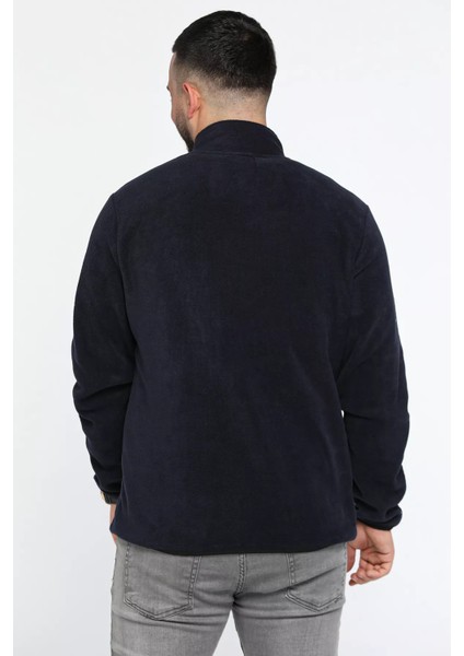 Erkek Dik Yaka Fermuarlı Polar Sweatshirt modelleri