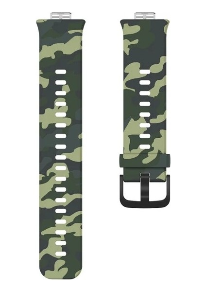 Huawei Watch Fit Yeni Nesil Desenli Silikon Kordon Kayış