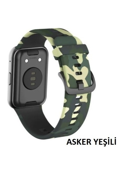 Huawei Watch Fit Yeni Nesil Desenli Silikon Kordon Kayış fiyatları