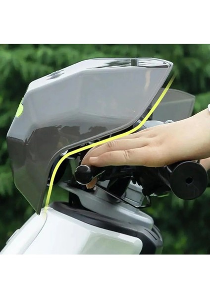 Motosiklet El Koruma Rüzgarlık Siperlik Plastik El Koruması Scooter,cross,vitesli ve Atv Mod Uygun