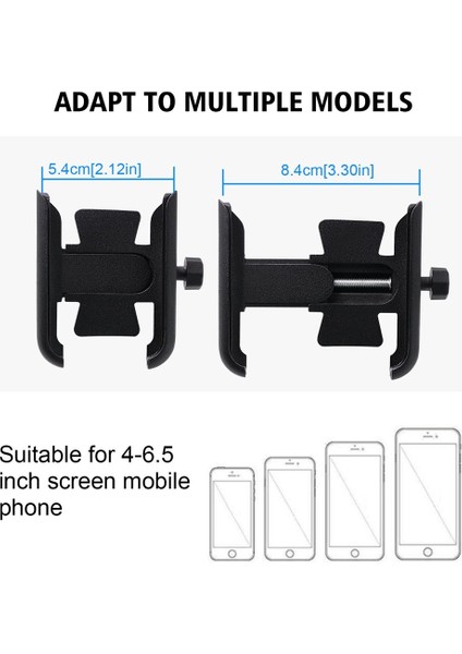 Motosiklet Alüminyum Alaşımlı Cep Telefonu Tutucu Braketi (Yurt Dışından) modelleri