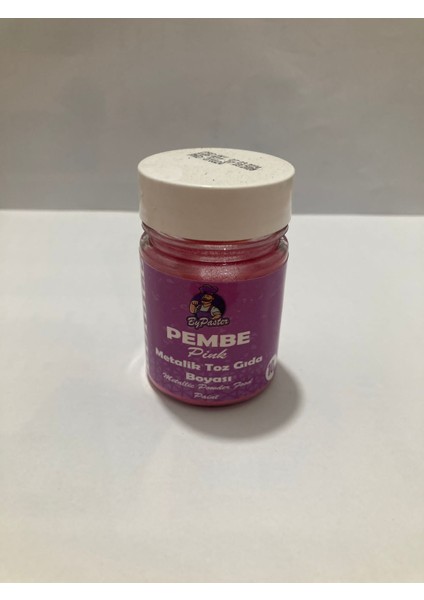 By Paster Metalik Toz Gıda Boyası 10 gr Pembe