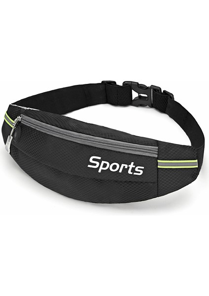 Doğa Sporları Suya Dayanıklı Bel Çantası 7 Inç (Yurt Dışından)