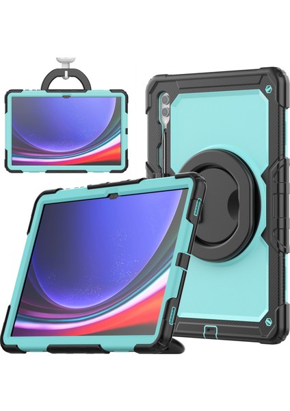 Samsung Galaxy Tab S10 Ultra Için Silikon Hibrit Pc Kılıfı (Yurt Dışından)