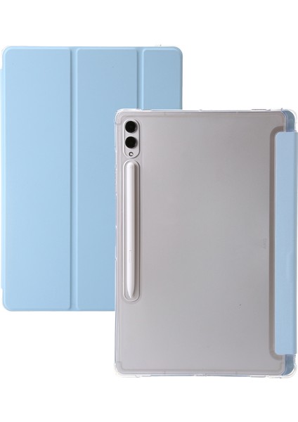 Samsung Galaxy Tab S10 Ultra Için 3 Katlı Pu Kılıf (Yurt Dışından)