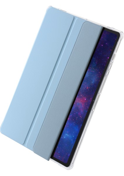 Samsung Galaxy Tab S10 Ultra Için 3 Katlı Pu Kılıf (Yurt Dışından)