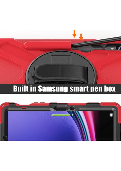 Samsung Galaxy Tab S9 / S8 / S7 Için Tpu + Pc Tablet Kılıfı (Yurt Dışından)
