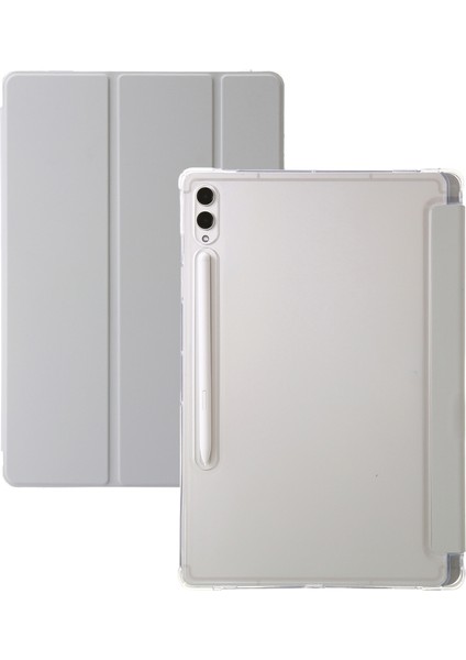 Samsung Galaxy Tab S10 Ultra Için 3 Katlı Pu Kılıf (Yurt Dışından)