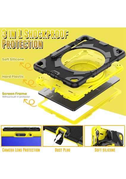 Samsung Galaxy Tab S9 Için Silikon Hibrit Pc Kılıfı (Yurt Dışından) indirimleri