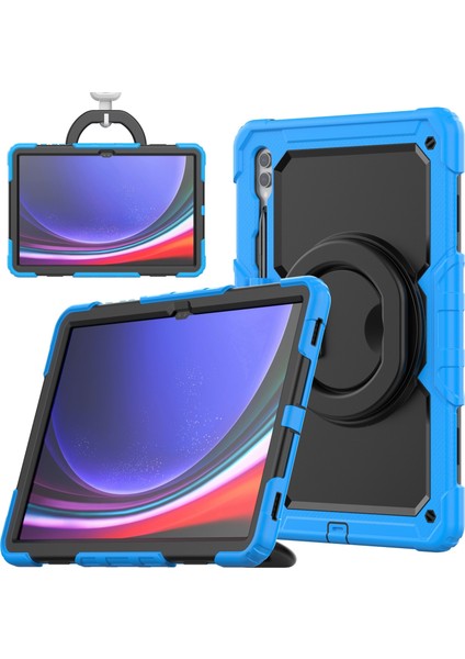 Samsung Galaxy Tab S10 Ultra Için Silikon Hibrit Pc Kılıfı (Yurt Dışından)
