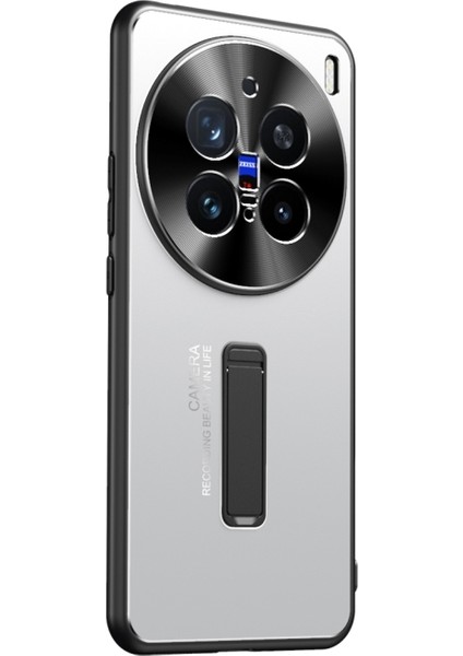 Vivo X200 Pro Için Buzlu Metal Hibrit Tpu Telefon Kılıfı (Yurt Dışından) fiyatları