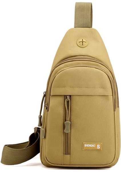 Shengao Messenger Küçük Göğüs Çantası Oxford Kumaş Tırmanma Çantası (Yurt Dışından)