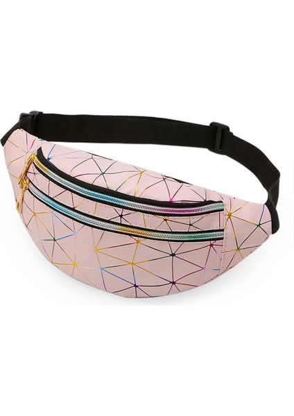 Çift Fermuarlı Eşkenar Dörtgen (Pembe) (Yurt Dışından) indirimleri