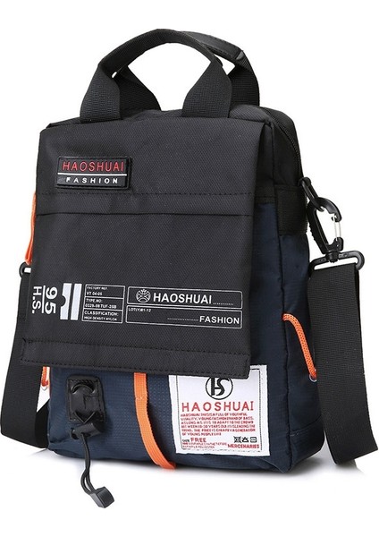 Haoshuaı 206-1 Erkek Handhd Çapraz Çanta 206-1 Lacivert (Yurt Dışından)