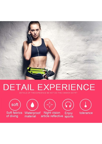 Çok Fonksiyonlu Basit Spor Bel Çantası (Yurt Dışından) modelleri