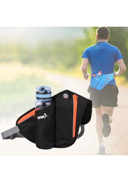 Çok Fonksiyonlu Açık Spor Su Şişesi Fanny Paketi Serseri Çanta Olarak Erkekler Kadınlar Için Bel Koşu (Yurt Dışından)