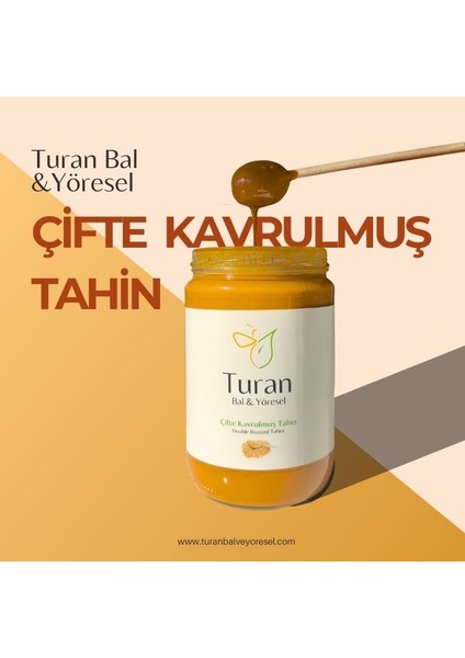 Çifte Kavrulmuş Tahin 800 gr