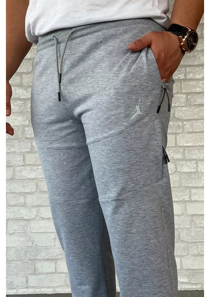 Paça Ribanalı Baskılı Erkek Eşofman Altı fırsatları