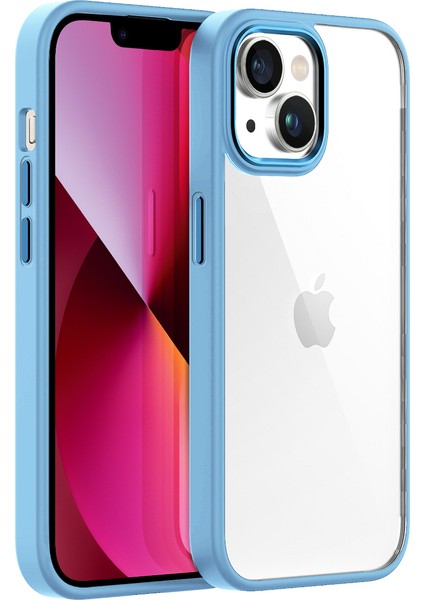 Apple iPhone 13 New Air Bumper Kılıf Sierra Blue