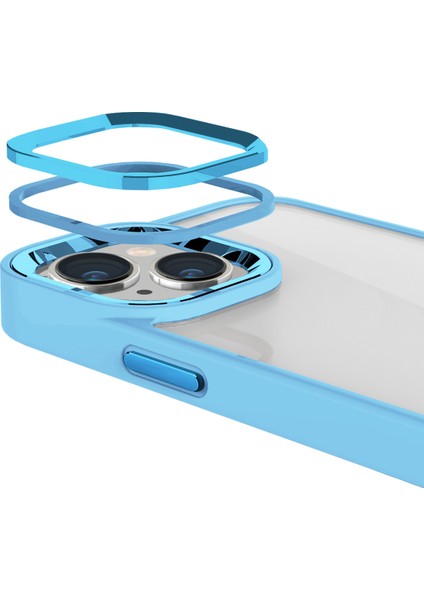 Apple iPhone 13 New Air Bumper Kılıf Sierra Blue