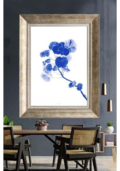 Gümüş Çerçeveli Paspartulu Tablo NM108