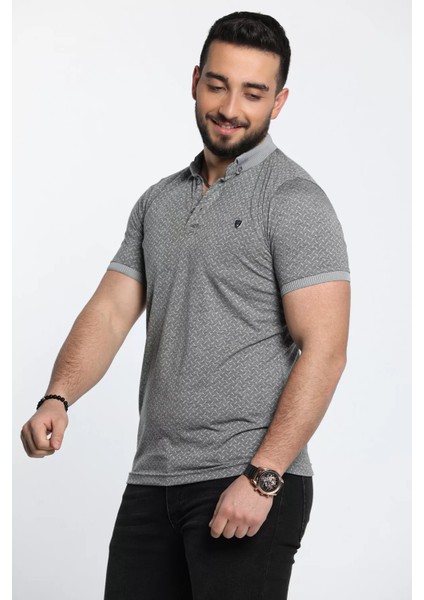 Erkek Desenli Polo Yaka Tişört modelleri