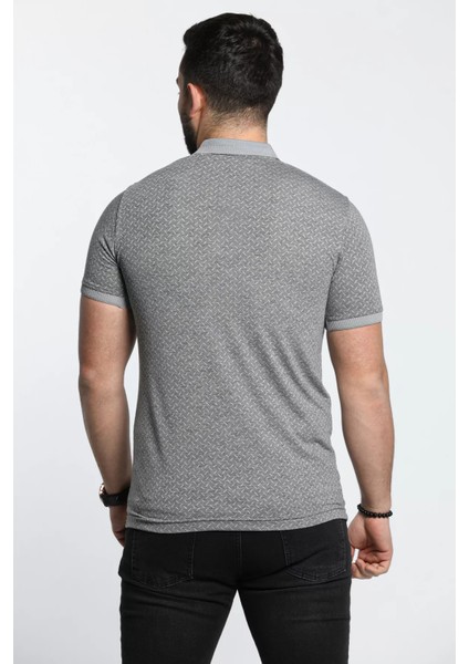 Erkek Desenli Polo Yaka Tişört fırsatları