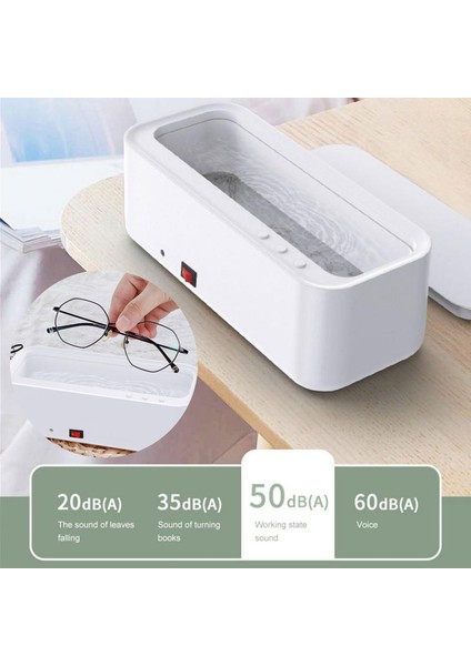 Akülü Ev Için Mücevher Gözlük Saat Yüzük Için Ultrasonik Taşınabilir Temizleyici Makine Hz Yüksek Frekans Titreşim Temizleme Makinesi (Yurt Dışından) fırsatları