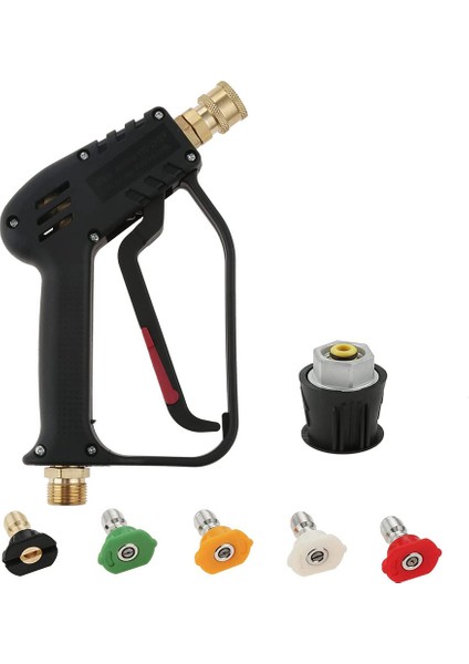 Yüksek Basınçlı Püskürtme Başlığı Uçları Bağlantı Nozül Köpük Püskürtücü Araba Yıkama Hızlı Bağlantı Adaptör Kısa Çubuk (Yurt Dışından) fiyatları