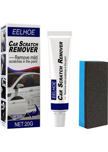 20G Seti 80G Araba Çizik Onarım Parlatma Balmumu Çizik Krem Boya Araba Çizik Giderici Araba Temizlik Yenileme Aracı Araba Aksesuarları (Yurt Dışından)