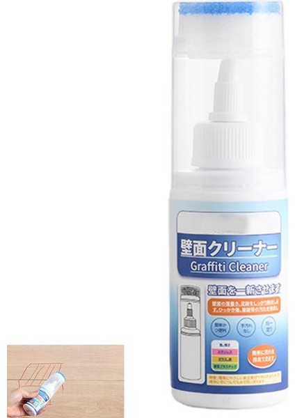 Sünger Fırça ile Duvar Graffiti Temizleyici Kokusuz Duvar Graffiti Çıkarıcı Boya Temizleyici Duvar Onarımı Korozyona Dayanıklı Duvar Graffiti Çıkarıcı - Turkish (Yurt Dışından)