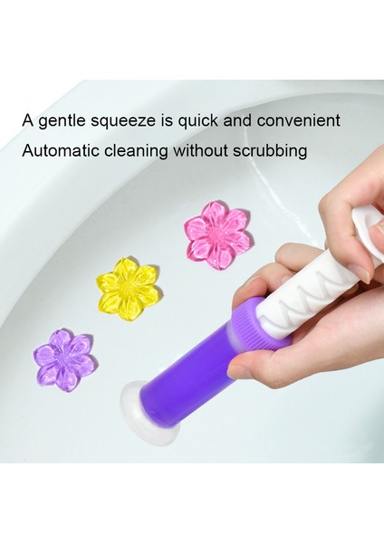 Lavanta Tuvalet Temizleyici Jel Deodorantı Hava Temizleyici Aromatik Çiçek Iğnesi Deterjan Çiçek Tuvalet Banyo Kokusu Deodorant Temizliği (Yurt Dışından) fırsatları