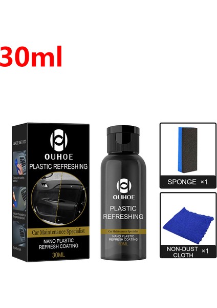 30ML 3'lü Setler Otomobil Plastik Parçaları Yenileme Temizleyici Boya Ajanı - Ürün Başlığı (Yurt Dışından)