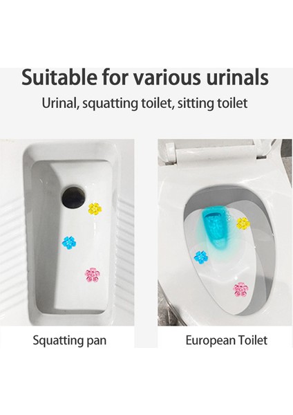 Gül Kokusu Aromatik Tuvalet Temizleyici Tuvalet Kokusu Deodorant Ürünü Jel Temizlik Ev Kimyasalları Çiçek Şekilli Temizleyici Tslm1 (Yurt Dışından)