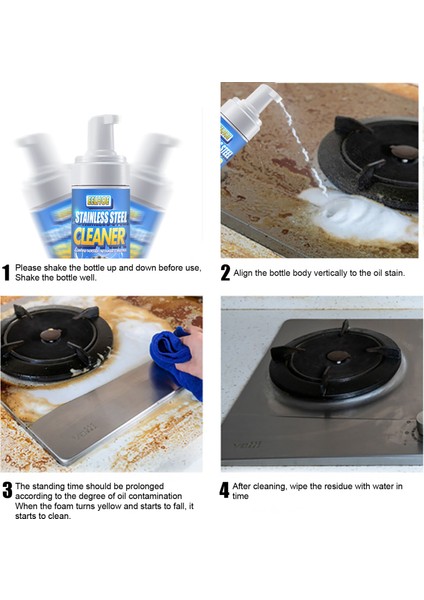 Ne Zaman 1pc Ev Çok Fonksiyonlu Temizleyici Mutfak Temizleyici Çok Fonksiyonlu Mutfak Yağ Lekesi Ocağı Temizleme Dezenfektan 100ML (Yurt Dışından) fırsatları